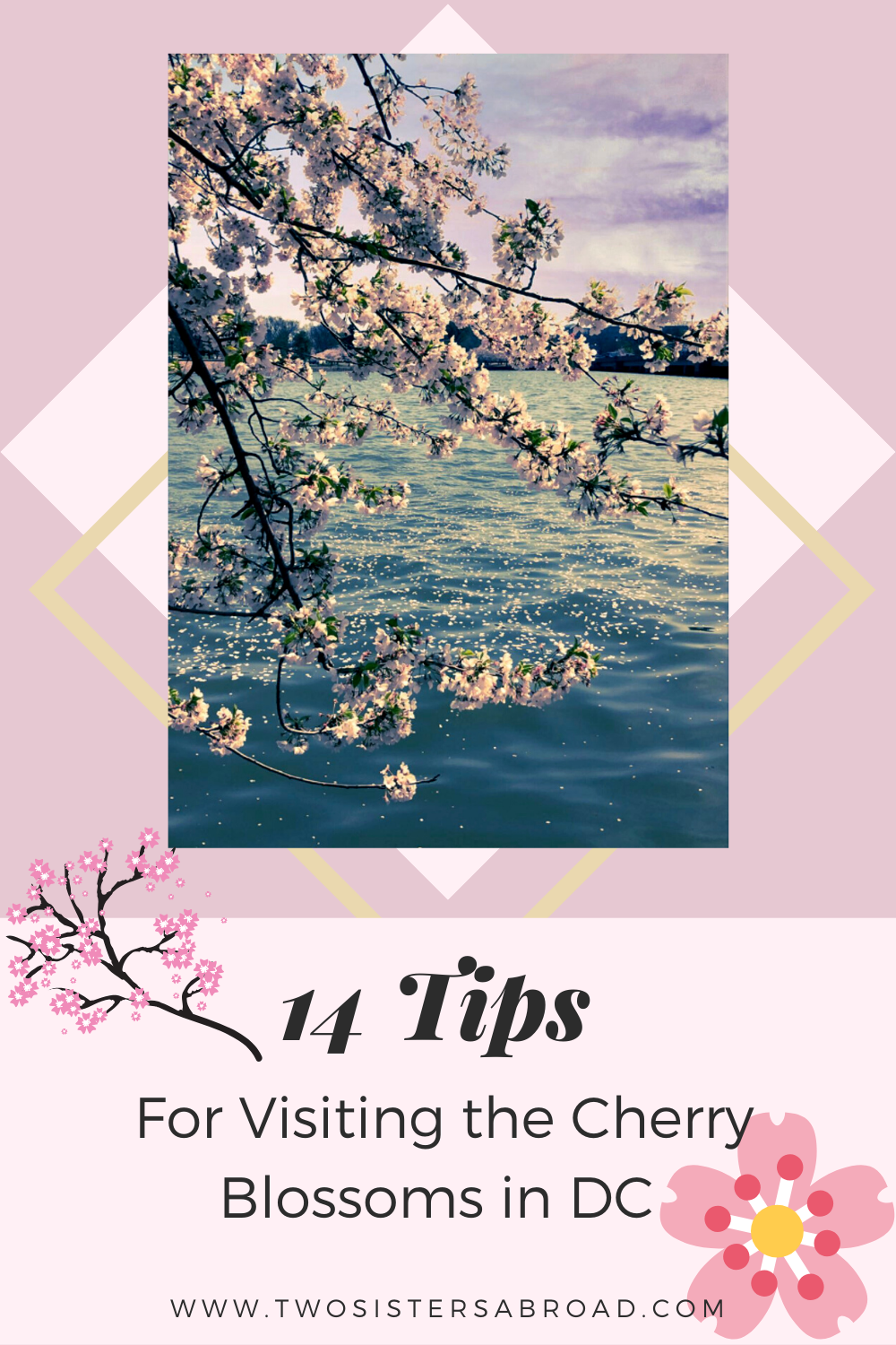 Tips for Visiting DC during Cherry Blossom Season - Two Sisters Abroad