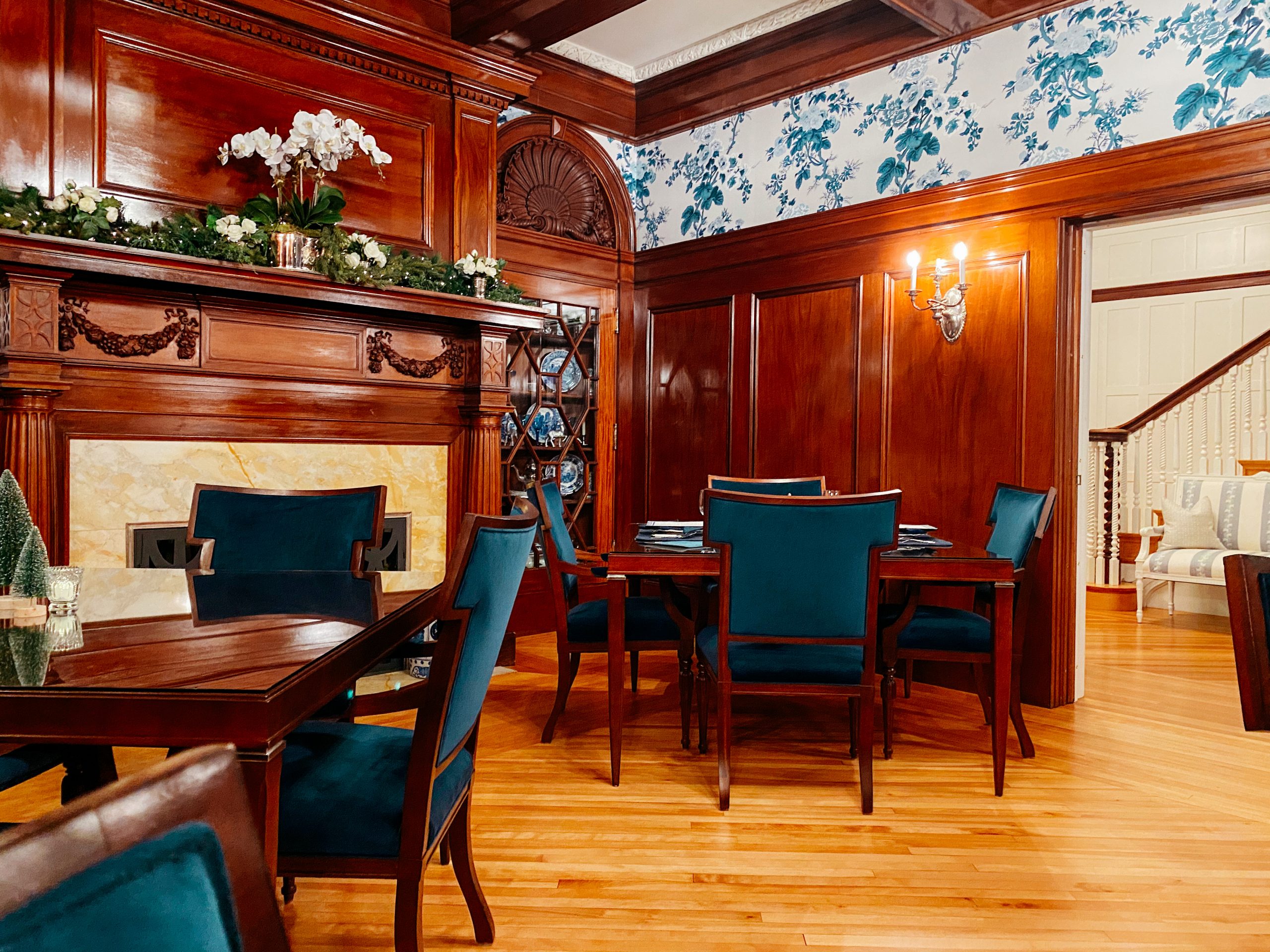 Review of The Inn At Burklyn’s Nighttime Dining Two Sisters Abroad